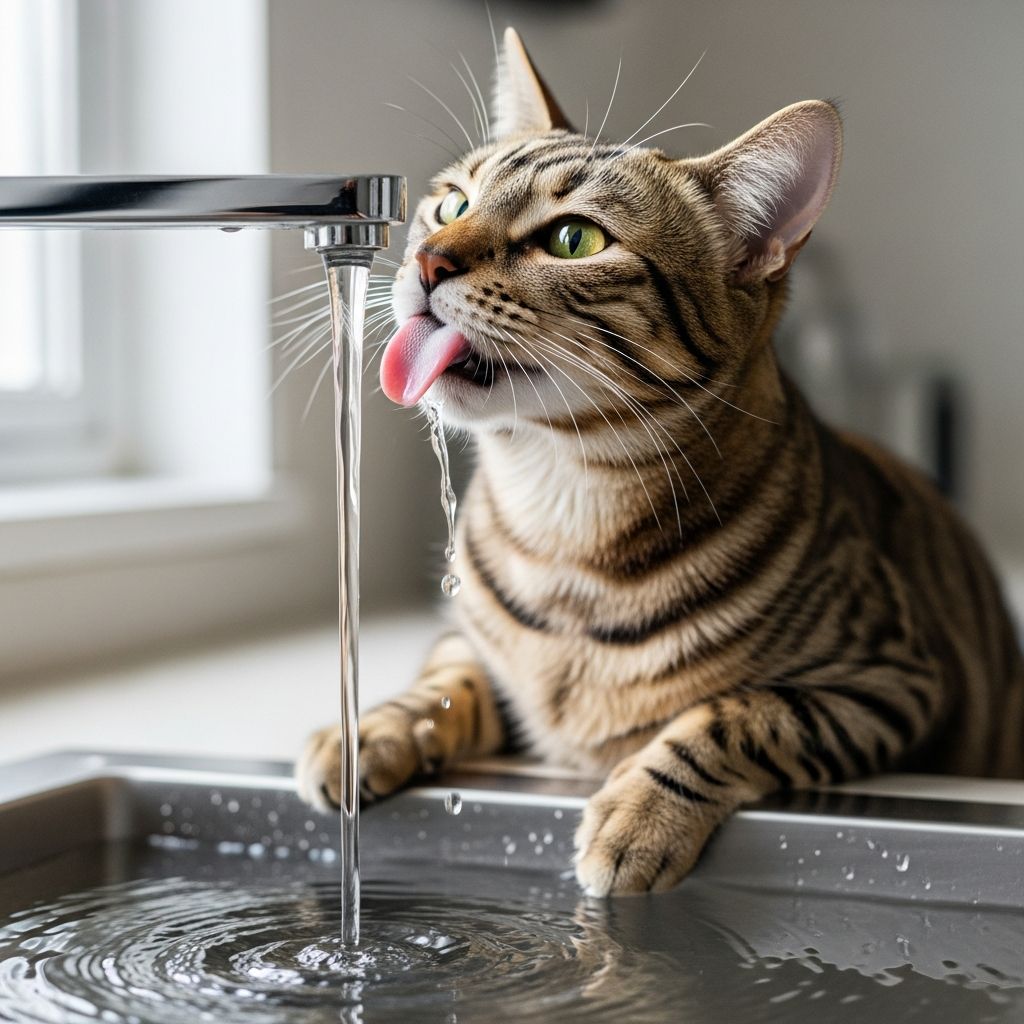 Discover why your cat prefers running water and learn if it's a healthy behavior.