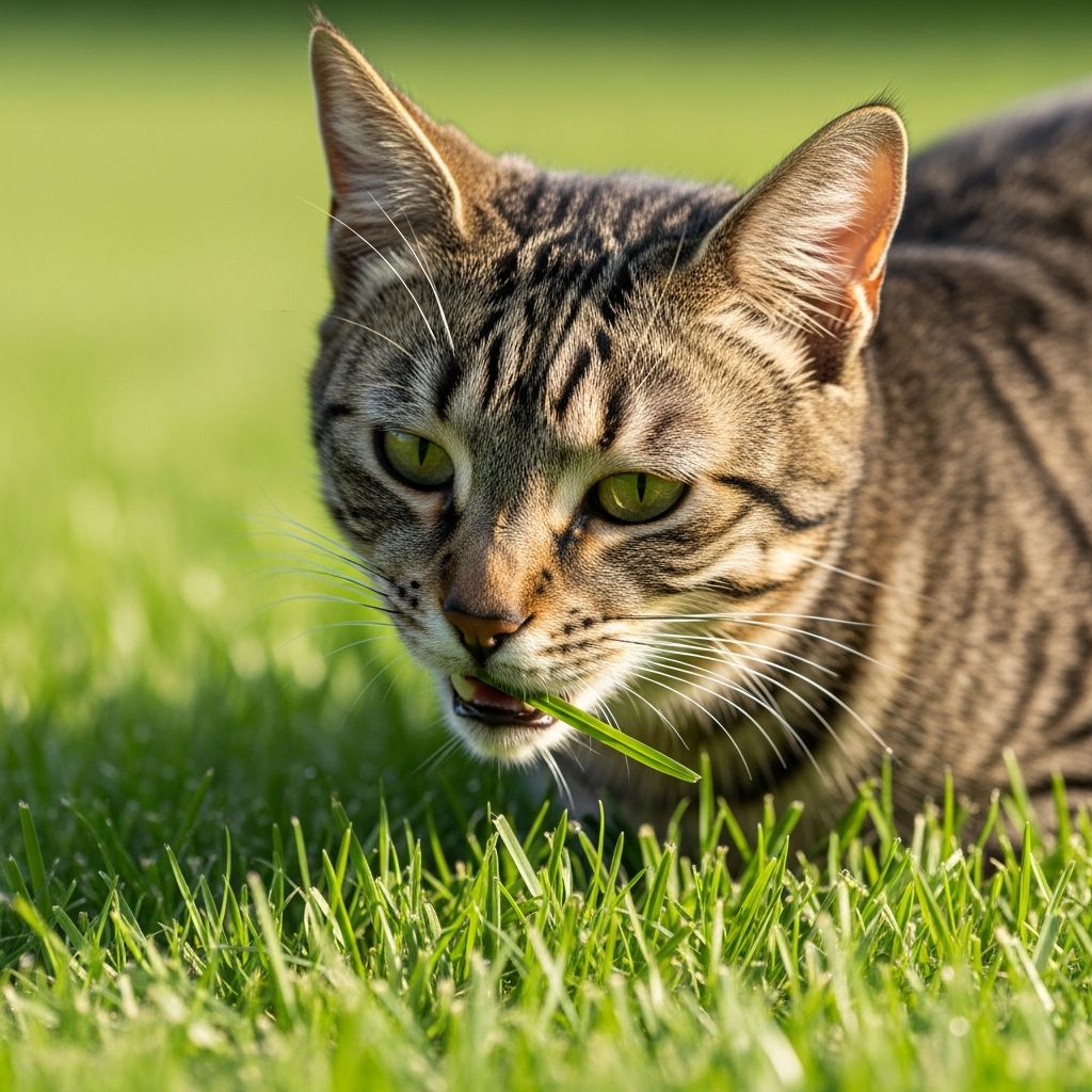 Discover the fascinating reasons behind your cat's grass-eating habits and how to support this natural behavior.