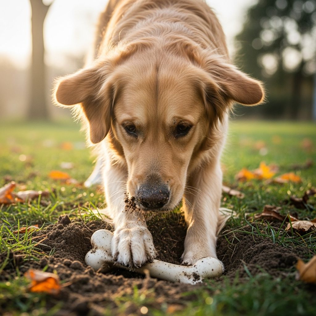 Why Do Dogs Bury Bones: Understanding Canine Behavior Discover why your dog buries bones and what this instinctive behavior reveals about their ancestry.
