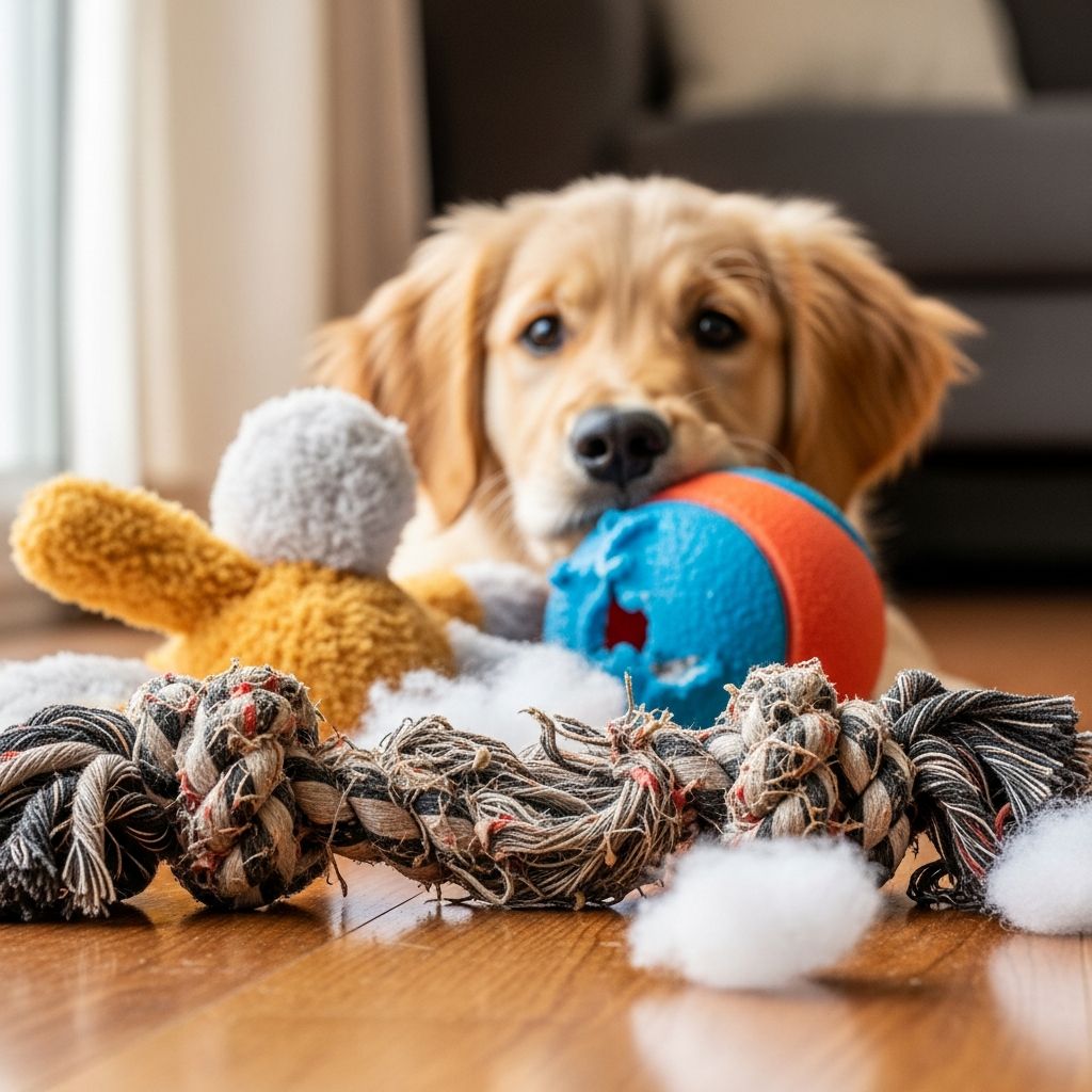 Discover why your dog destroys toys and learn proven strategies to redirect this destructive behavior safely.