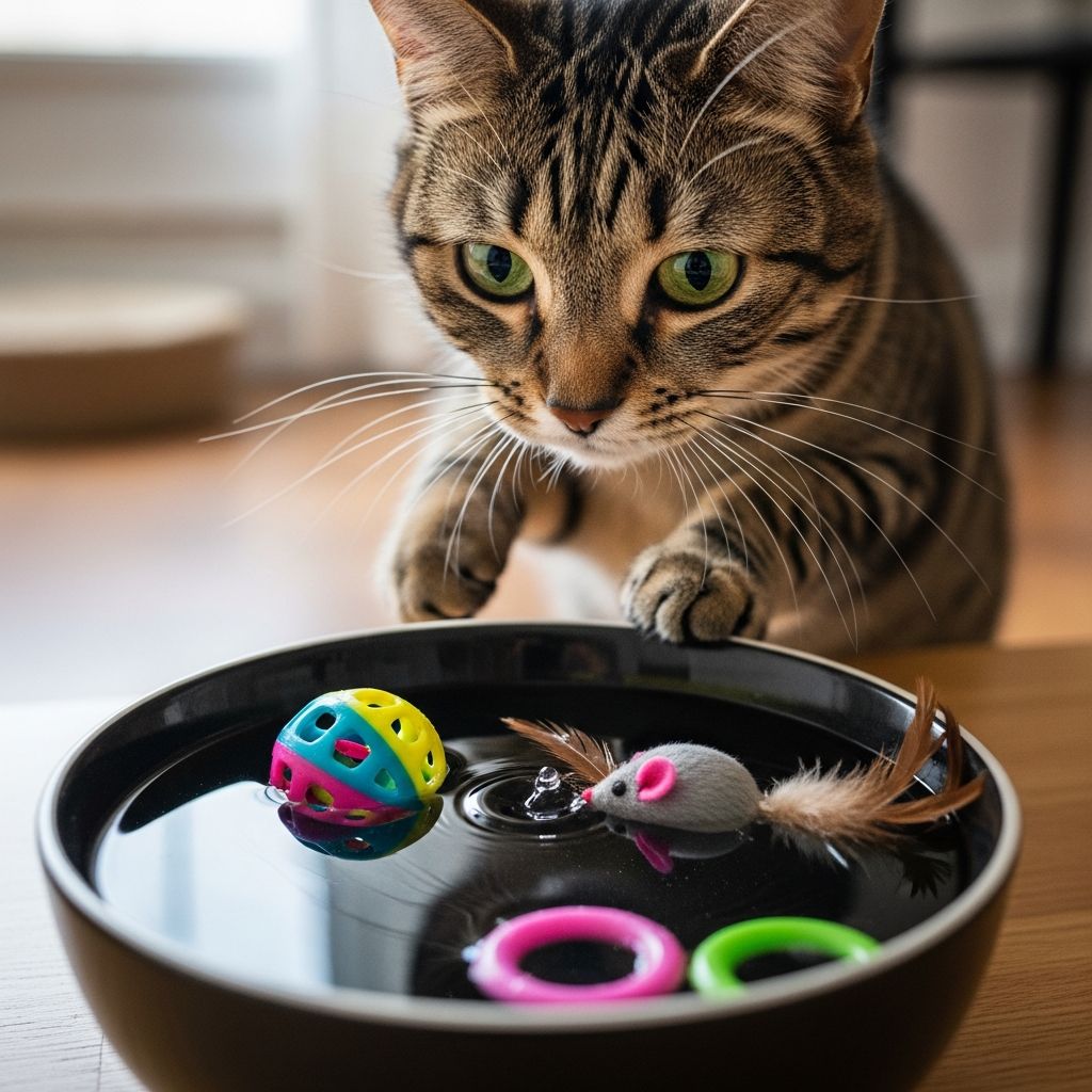 Why Does My Cat Drop Toys in the Water Bowl? Discover the fascinating reasons behind your cat's quirky habit of dunking toys in water bowls.