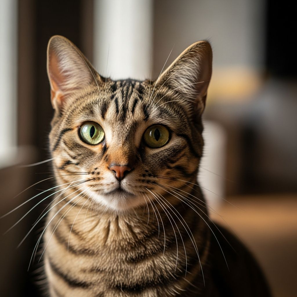Understand what your cat's staring means and when to be concerned about this common feline behavior.