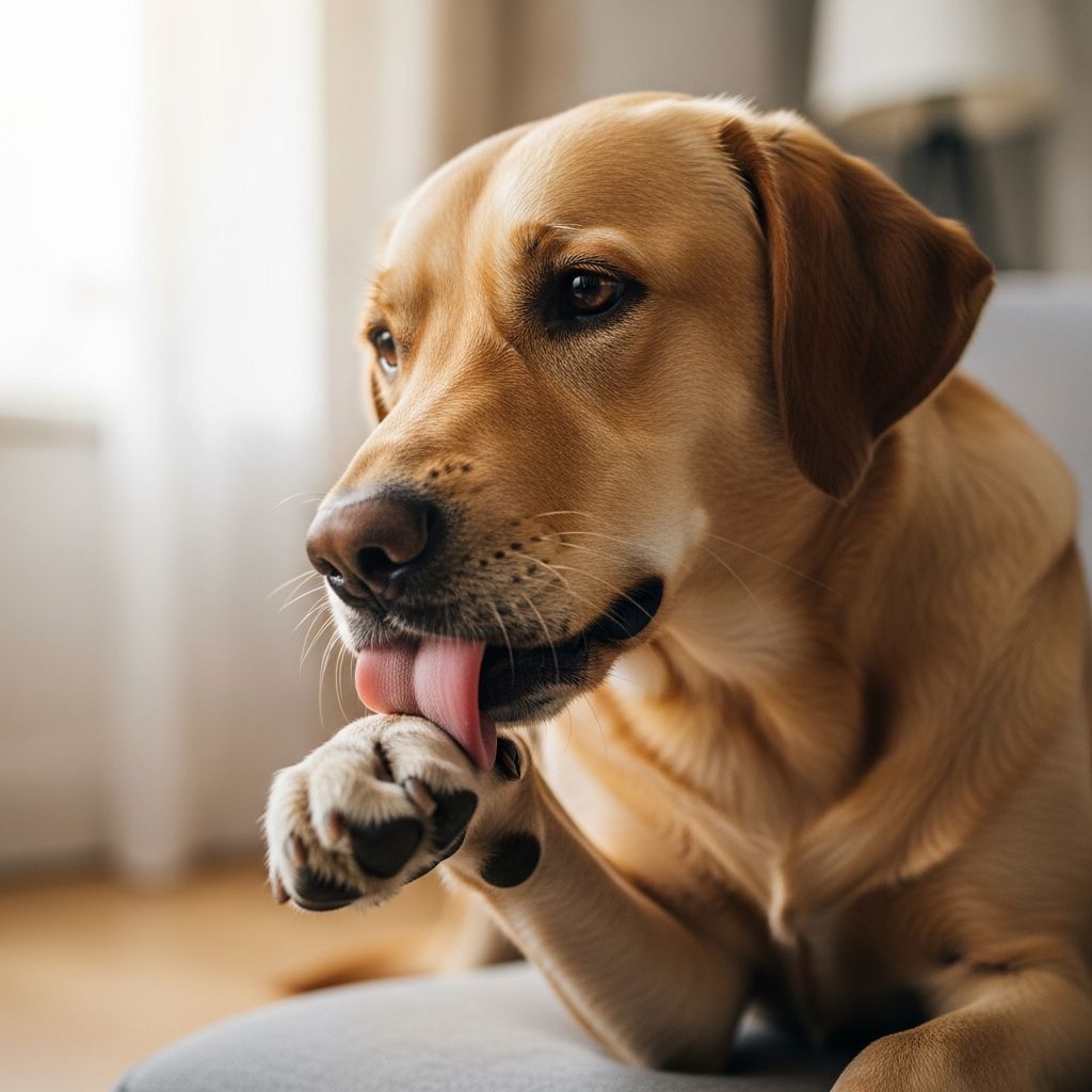 Discover the reasons behind excessive paw licking and effective treatment options for your dog's comfort.