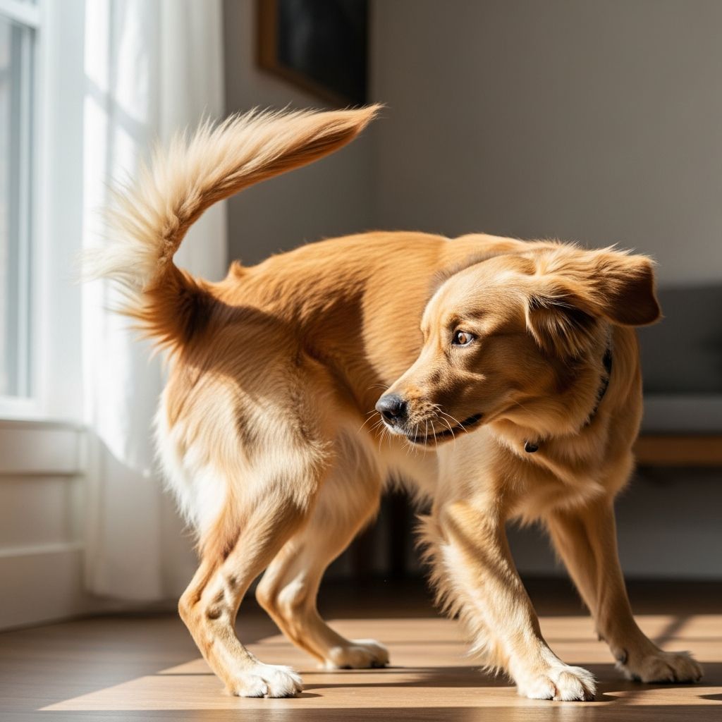 Explore the reasons behind tail chasing in dogs, from playful behavior to serious medical conditions.