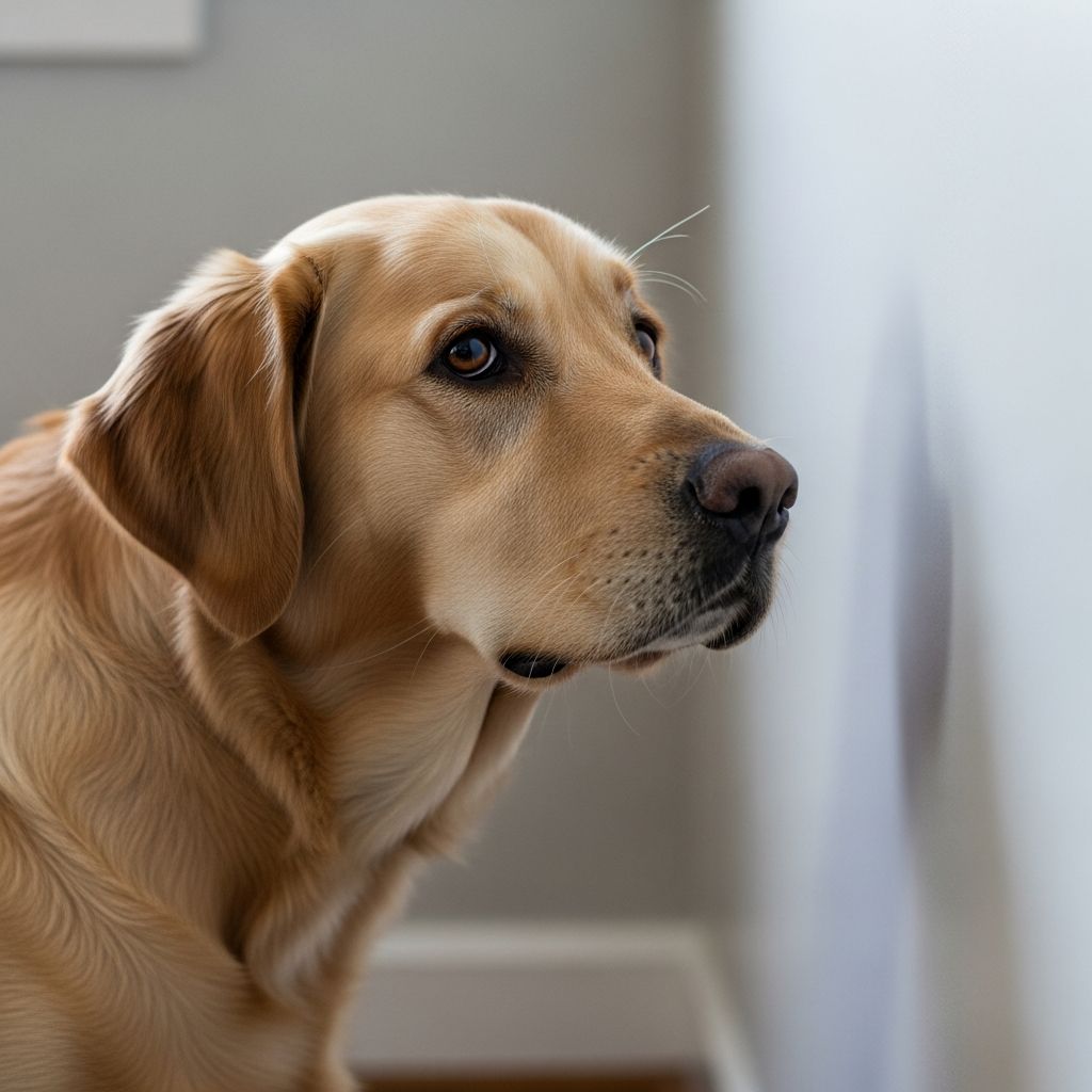 Why Is My Dog Staring at the Wall? 11 Reasons Explained Discover why your dog stares at walls and when to seek veterinary help.