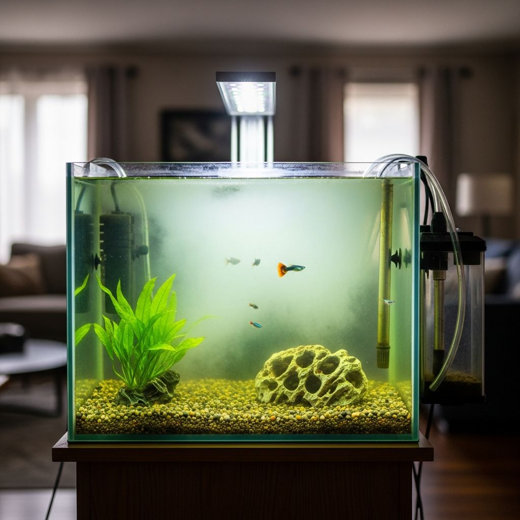 Discover the causes of cloudy aquarium water and learn proven methods to restore crystal clarity.