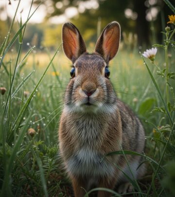 A baby bunny mistaken for wild cottontail reveals surprising truth about domestic rabbits.