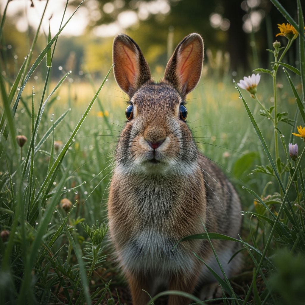 A baby bunny mistaken for wild cottontail reveals surprising truth about domestic rabbits.