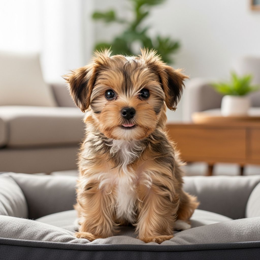 Complete Yorkiepoo care guide: personality, training tips, grooming needs, and health considerations for this spirited hybrid breed.