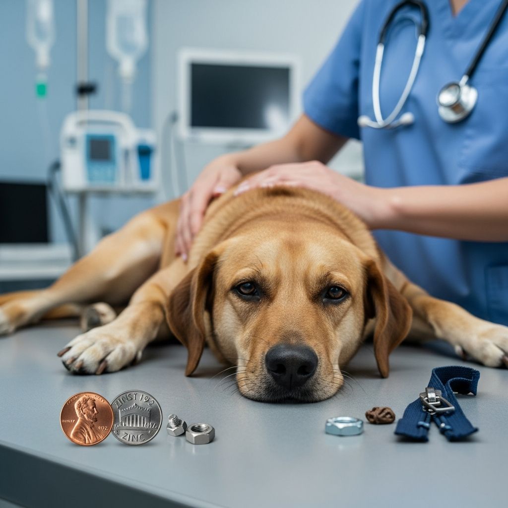 Learn how to identify and treat zinc poisoning in your pets with veterinary guidance.