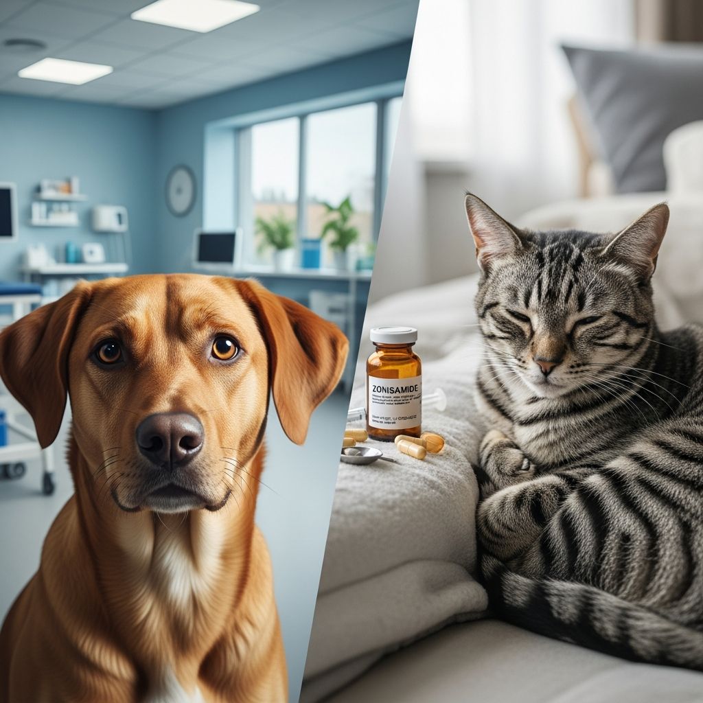 Complete guide to zonisamide for pets: dosing, side effects, and seizure management.
