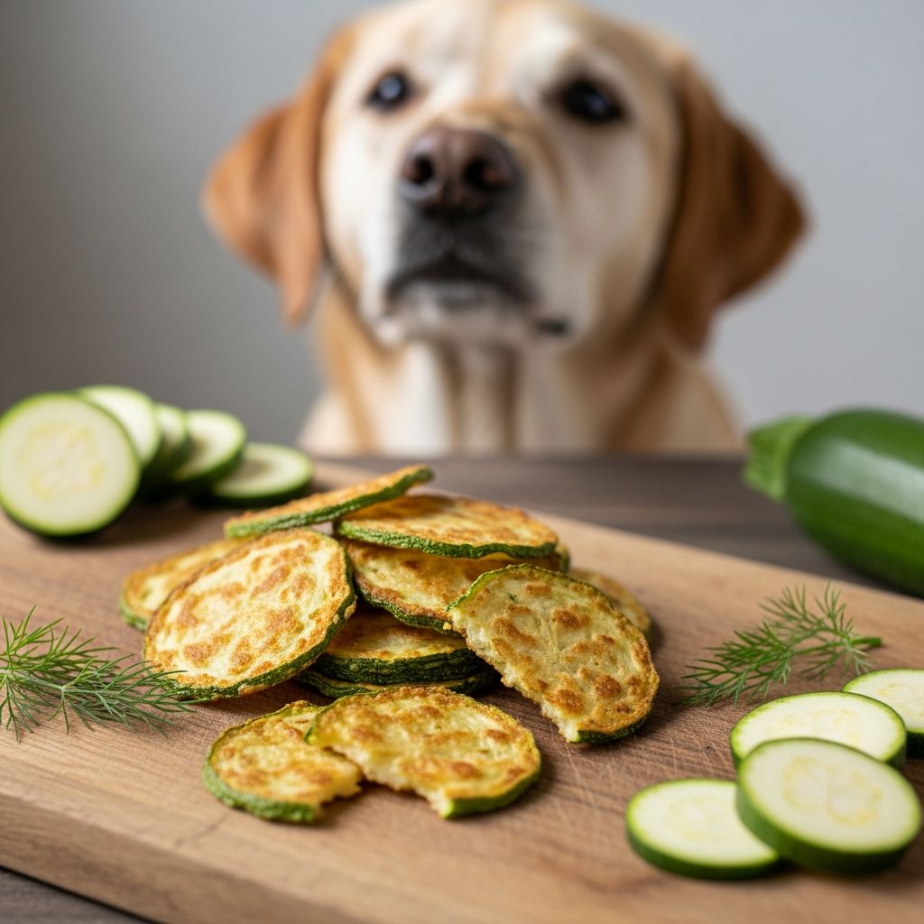 Zucchini Crisps for Dogs: Homemade Treat Recipe Learn how to make nutritious homemade zucchini crisps your dog will love.
