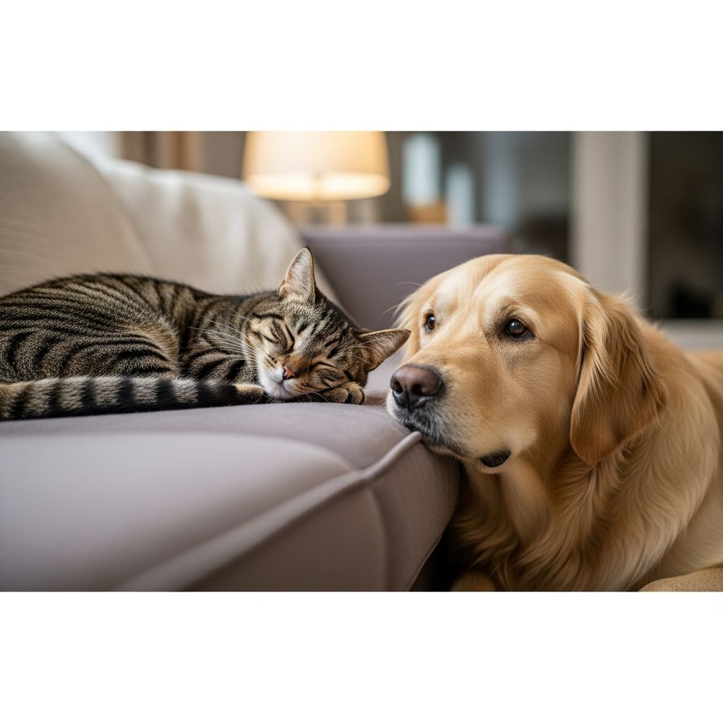 Expert strategies to foster harmony between your feline and canine companions at home.