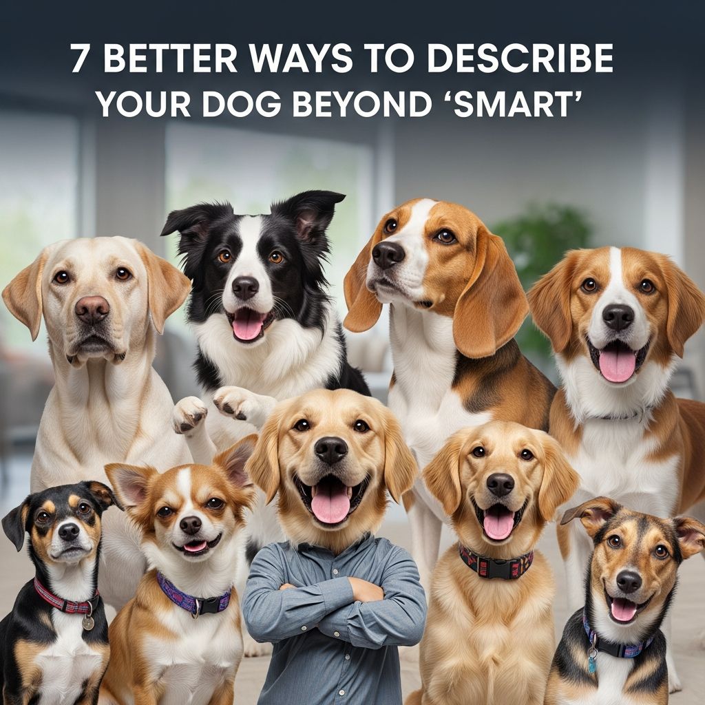 7 Better Ways to Describe Your Dog Beyond “Smart” Move past 'smart'—discover richer ways to describe your dog's unique personality, resilience, and emotional depth for a deeper human-dog bond.