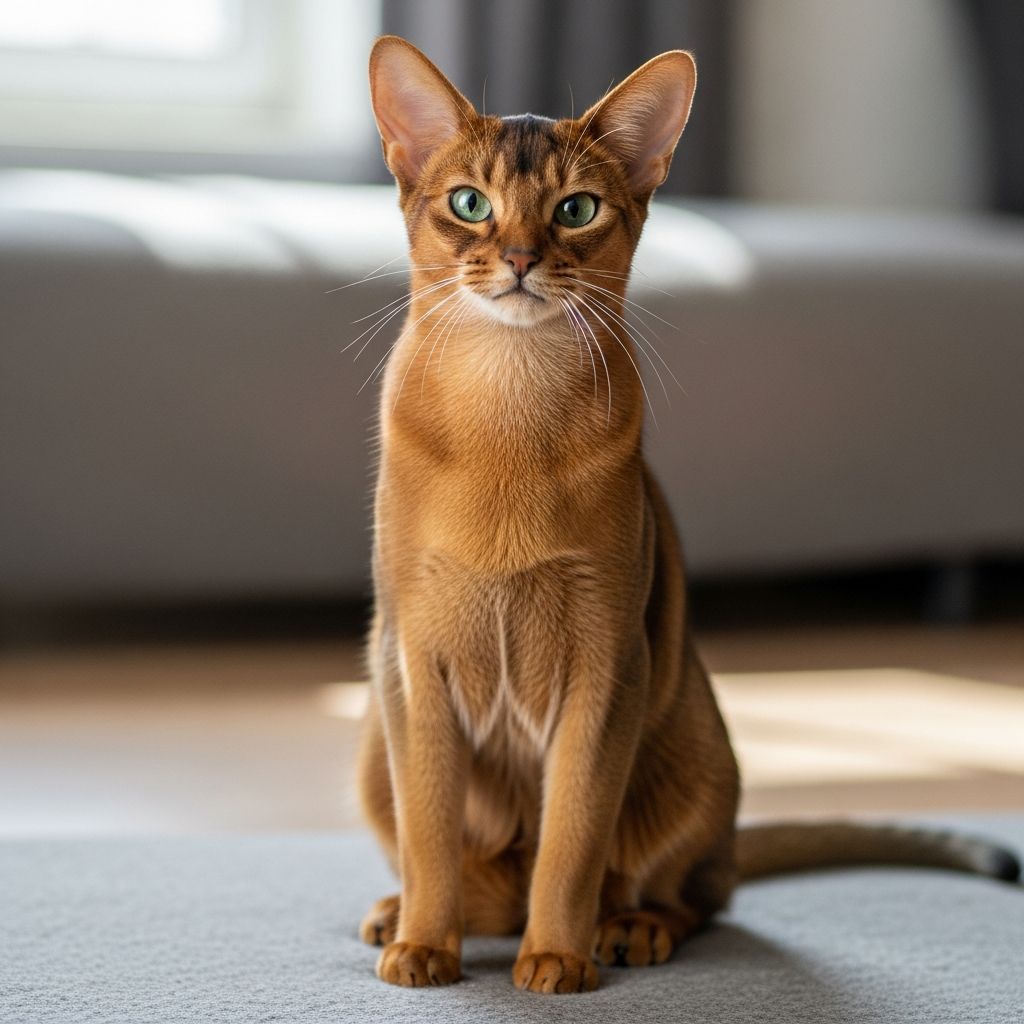 Abyssinian Siamese Mix: Info, Pictures, Care & Traits Discover the smart, loving Abyssinian Siamese mix: a playful hybrid blending Abyssinians' energy with Siamese's vocal charm.