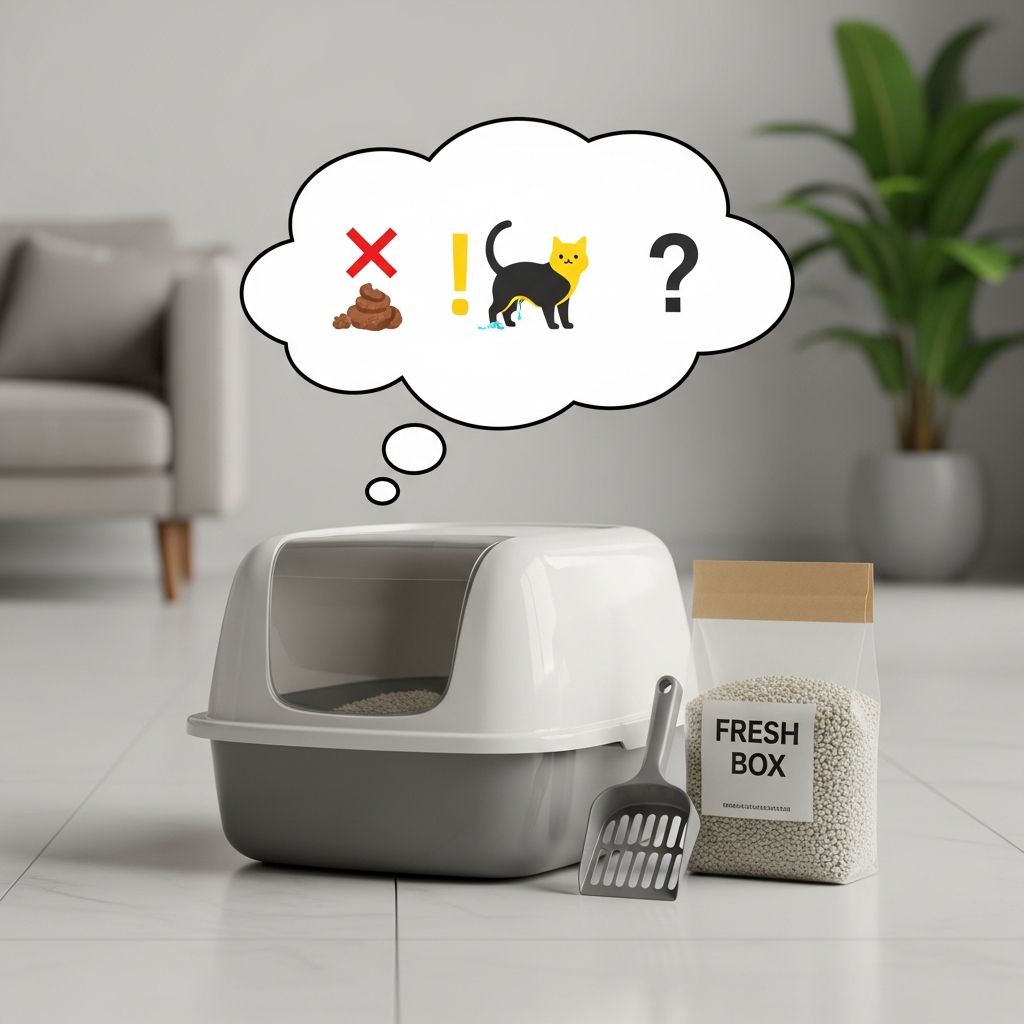 Litter Box Problems: Expert Guide To Cat Elimination Solutions Expert tips to solve your cat's litter box avoidance and restore proper elimination habits effectively.