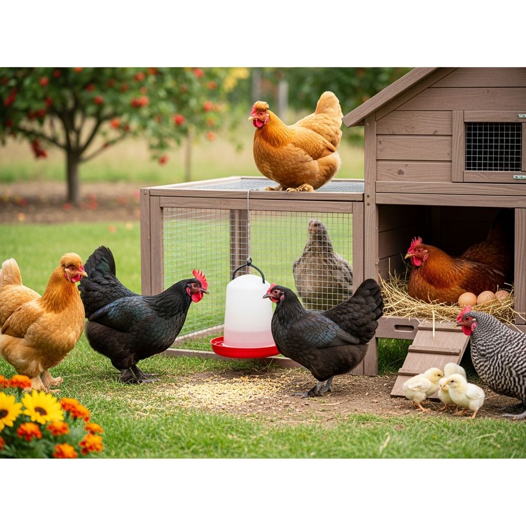 Learn everything needed to successfully adopt, house, and care for backyard chickens