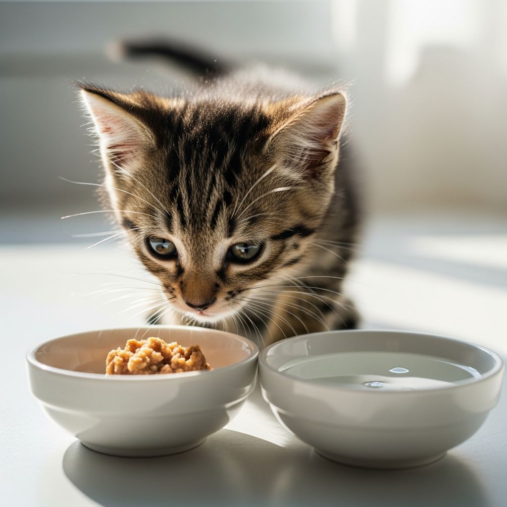 When Do Kittens Start Eating Food & Drinking Water? Discover the exact ages when kittens begin weaning, eating solid food, and drinking water independently for healthy growth.