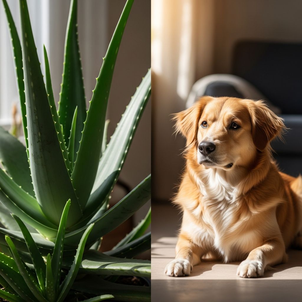 Aloe Vera and Dogs: Safe Uses or Hidden Risks? Discover the truth about aloe vera for dogs: learn safe applications, toxicity risks, and expert veterinary guidance to protect your pet.