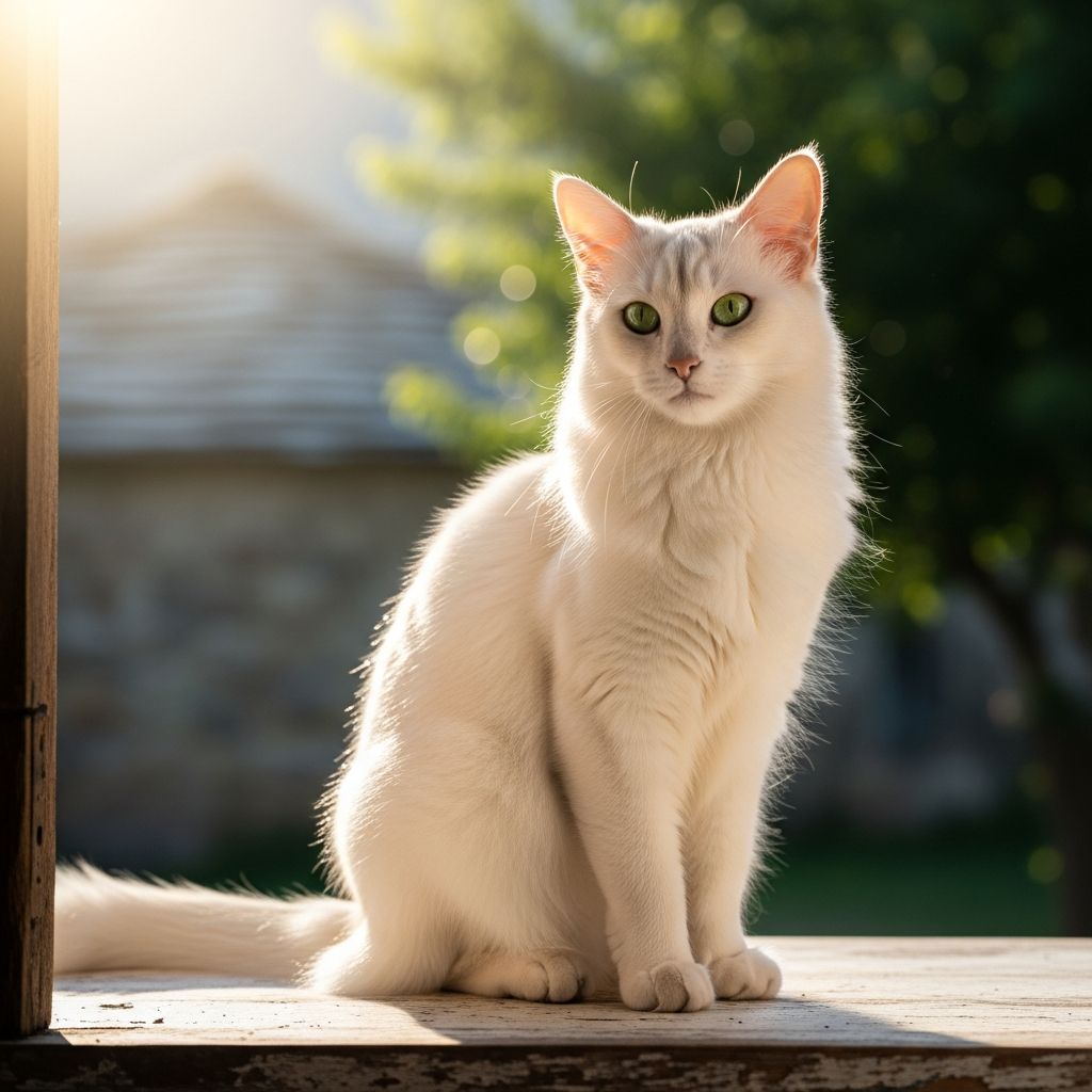 Discover the natural Turkish Anatolian cat breed with playful personalities and unique chirping vocalizations.