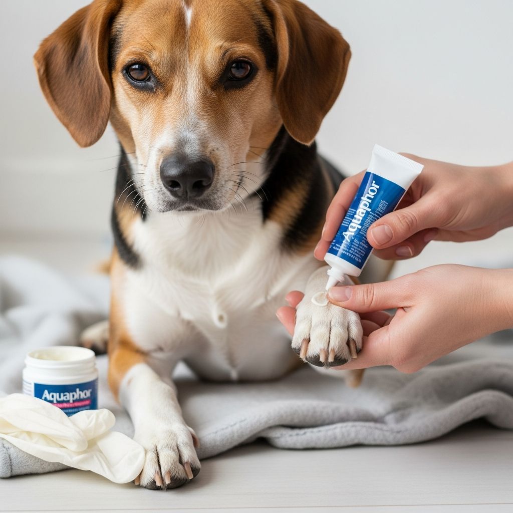 Discover if Aquaphor is safe for your dog's skin, paws, and nose, plus expert tips on application, risks, and alternatives for optimal pet care.