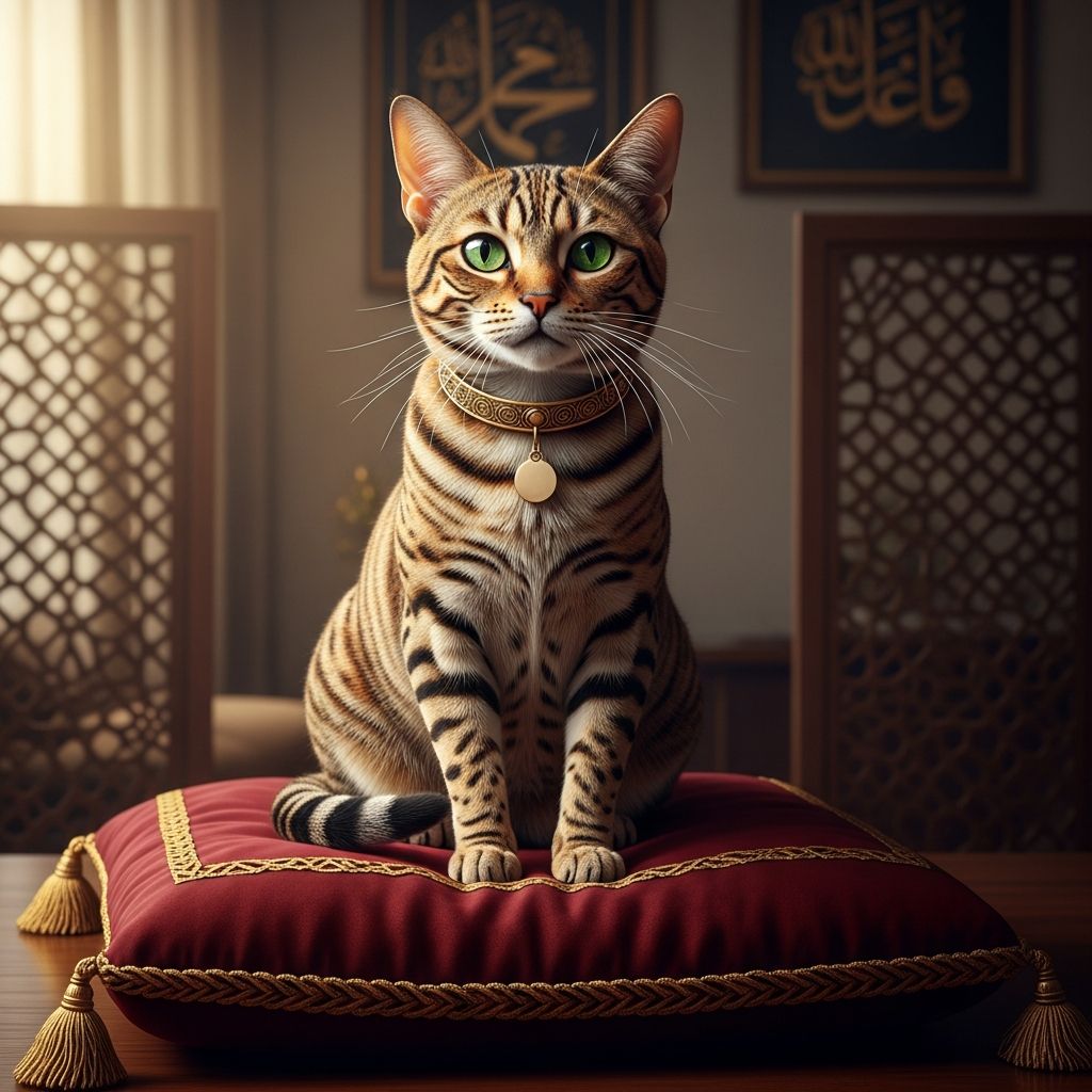 Discover 200+ unique Arabic cat names with beautiful meanings, perfect for your feline friend from any background.