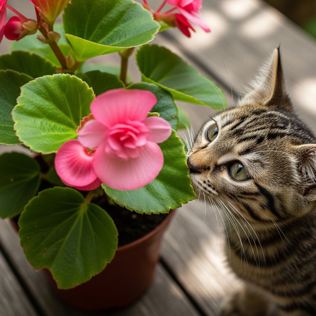 Begonias Poisonous To Cats: Vet-Verified Risks & Safety Tips Vet-verified facts on begonia toxicity in cats: symptoms, risks, treatment, and safe alternatives for pet owners.