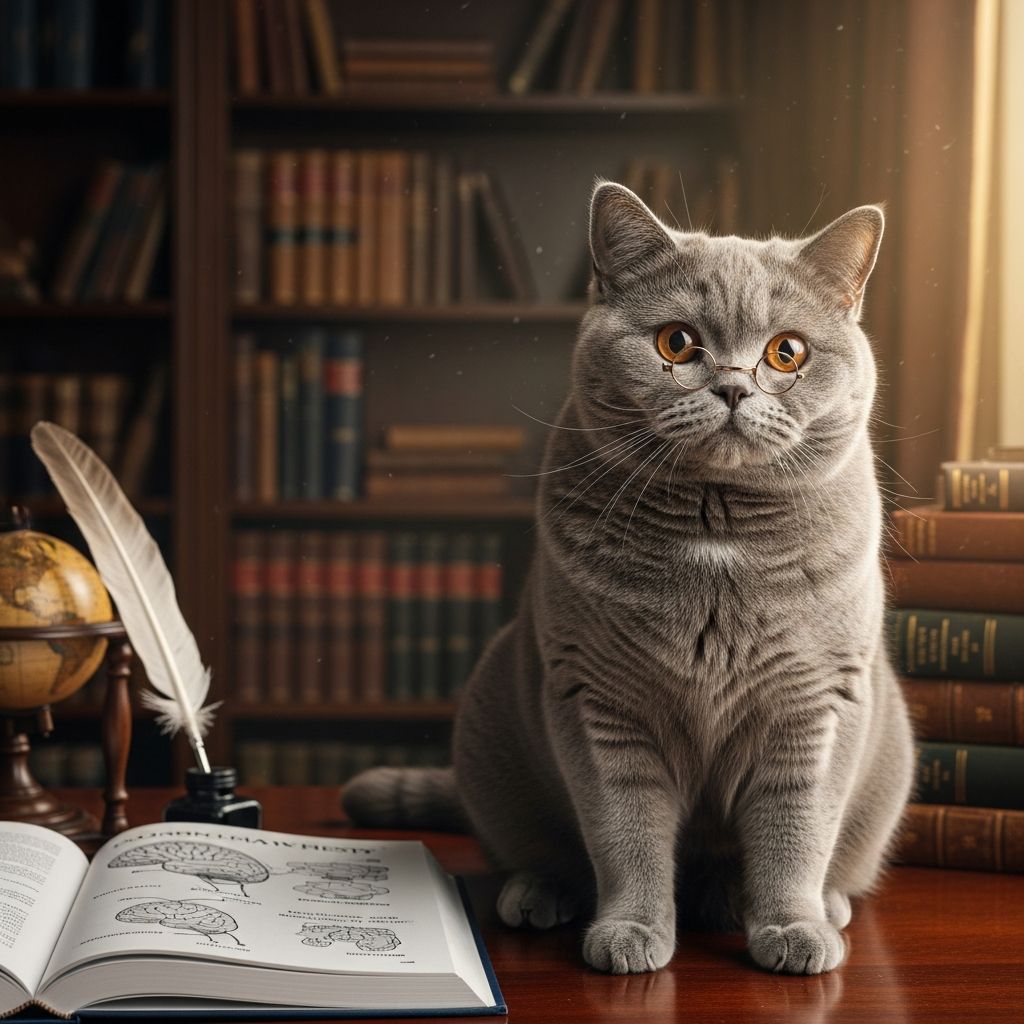 Are British Shorthair Cats Smarter Than Most Cats? Exploring the intelligence of British Shorthair cats: moderate smarts, problem-solving prowess, trainability, and calm wisdom that captivates owners.