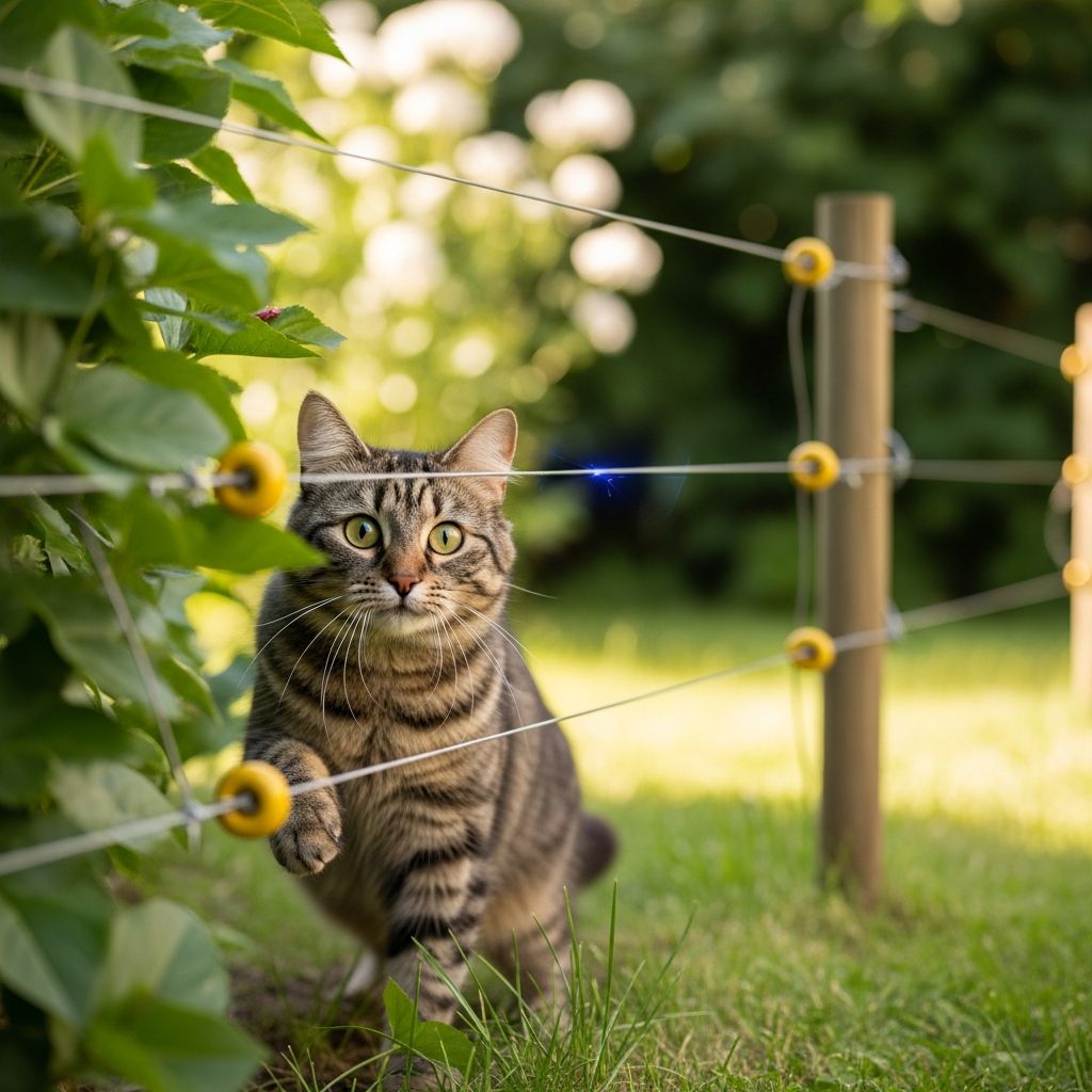 Discover if electric fences are safe for cats, the risks involved, and safer alternatives for keeping your feline secure outdoors.
