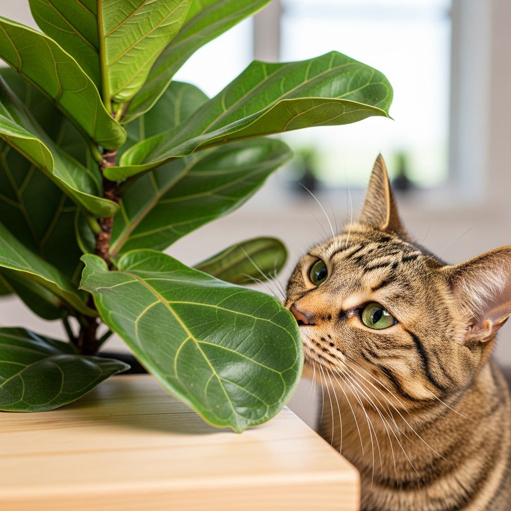 Fiddle Leaf Figs Toxic To Cats: Symptoms, Treatment, Prevention Learn why fiddle leaf figs are toxic to cats and how to keep your feline safe.
