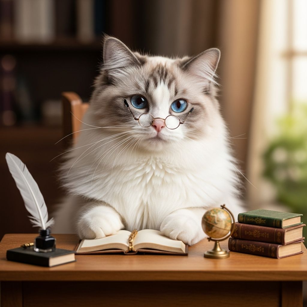Uncover the truth about Ragdoll cat intelligence: Do they outsmart average cats in unique ways despite mixed research findings?