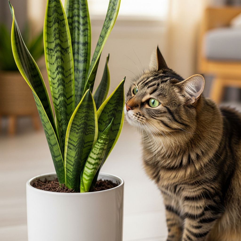 Learn if snake plants are dangerous for cats and how to keep your feline safe.
