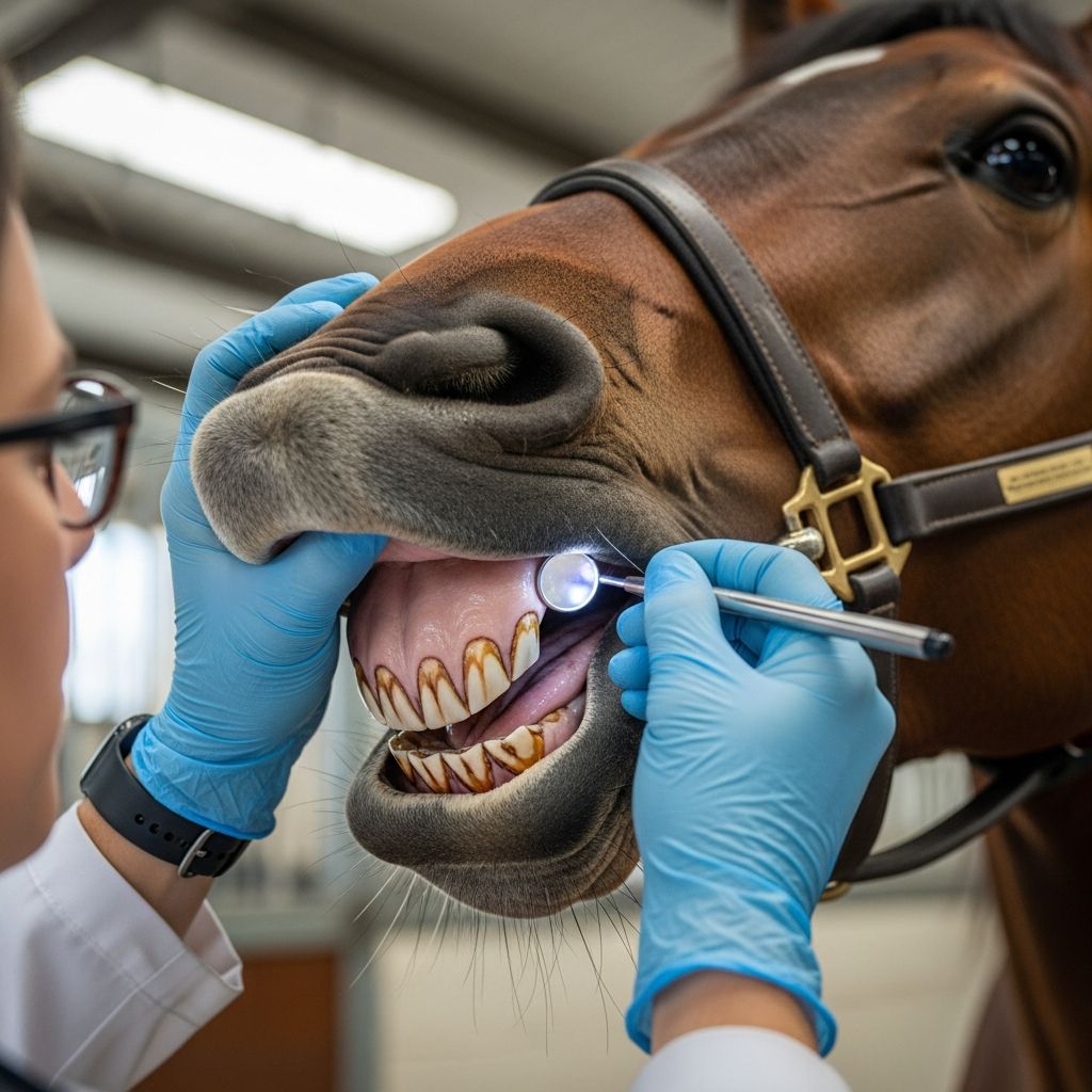 Assessing Horse Age Through Dental Examination Master the traditional skill of estimating a horse's age by studying its teeth, from foals to seniors, with practical tips for accuracy.