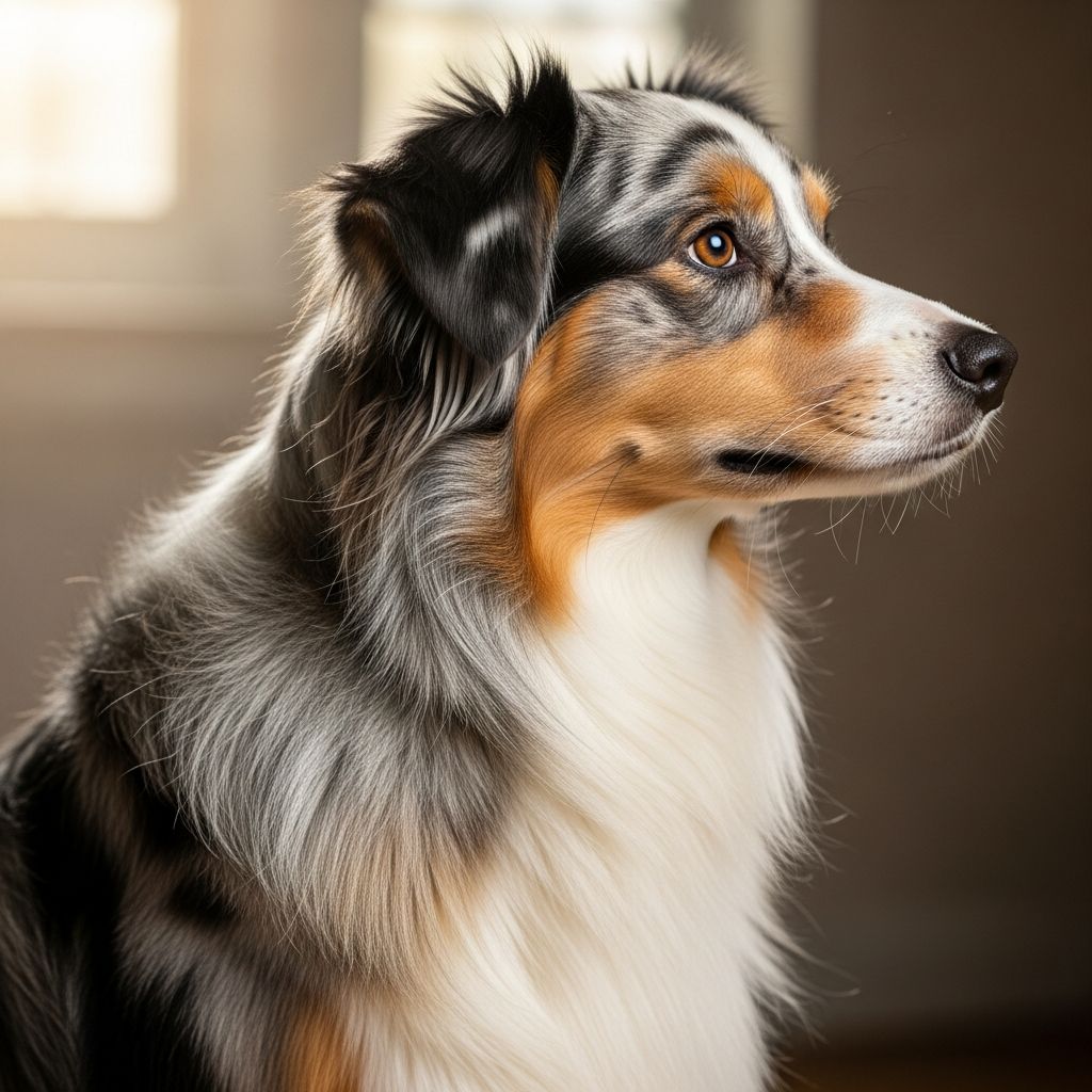 Australian Shepherd Coat Structure Explained Understanding the dual-layer coat that makes Aussies weather-ready