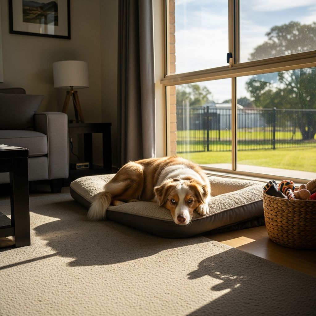 Expert guidance on safe alone time duration and prevention strategies for Australian Shepherds