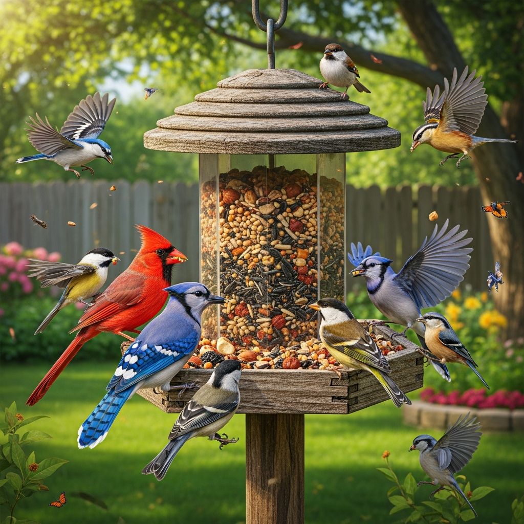 Backyard Bird Feeding Guide: 5 Proven Tips To Attract More Birds Transform your yard into a bird paradise with expert tips on feeders, seeds, and safety for attracting diverse species year-round.