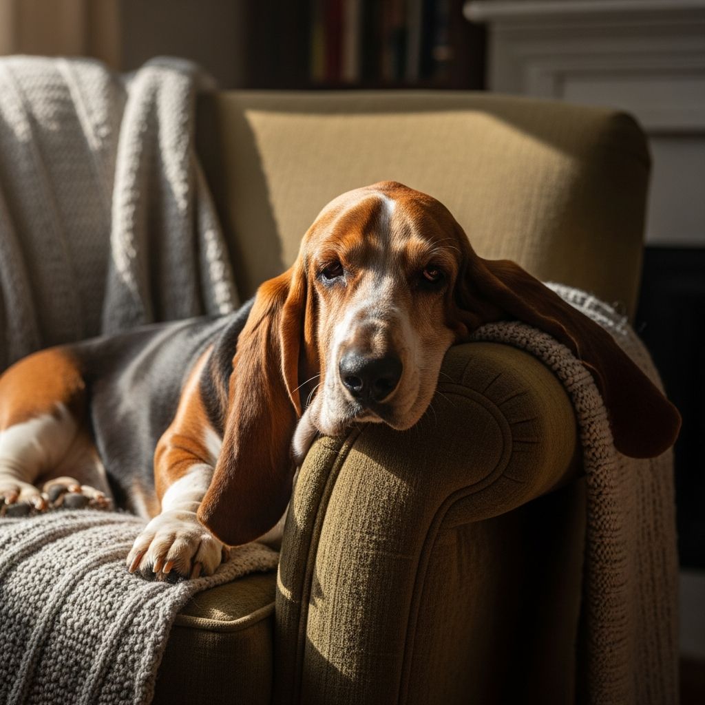 Uncover the truth about Basset Hounds' laid-back vibe: breed traits, health factors, and tips to keep your hound active and healthy.