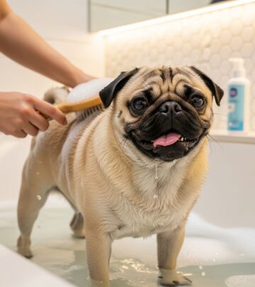 Discover vet-recommended bathing schedules for Pugs, essential tips for skin health, and grooming routines to keep your wrinkly companion fresh and comfortable.