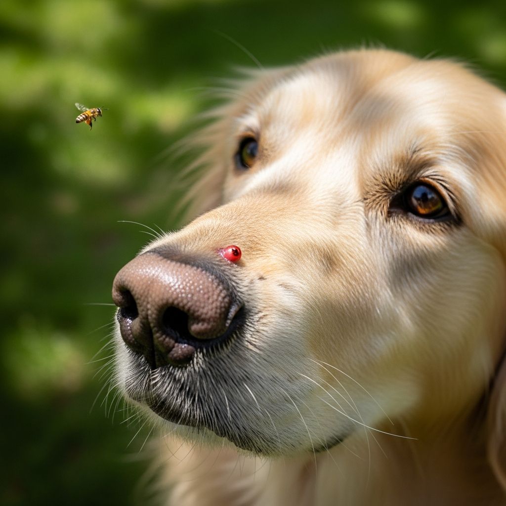 Discover essential steps to handle bee stings in dogs, from spotting mild irritation to managing life-threatening reactions for your pet's safety.
