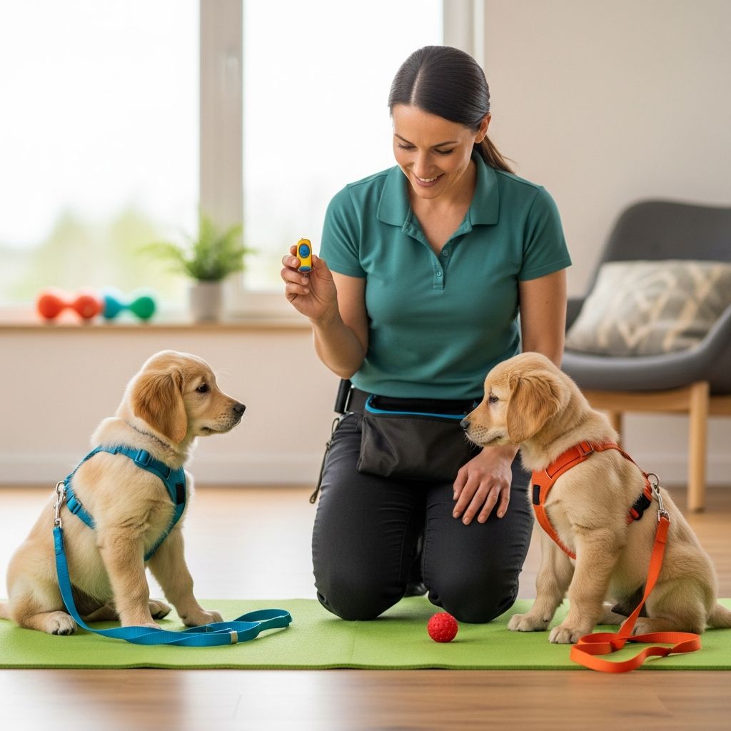 Behavior Training for Two Puppies at Once Practical, science-based tips to raise and train two puppies together without behavior and bonding problems.