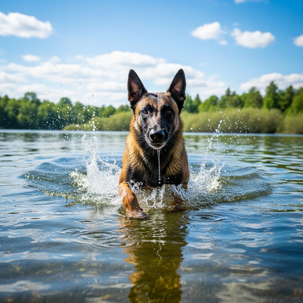 Belgian Malinois and Water: Swimming Traits Revealed Discover if athletic Belgian Malinois embrace swimming, their natural affinities, training methods, and vital safety measures for aquatic fun.