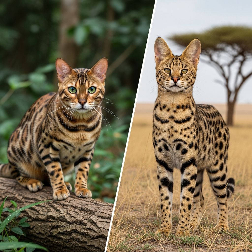Bengal vs Savannah Cats: Key Differences Discover the unique traits, origins, and care needs of Bengal and Savannah cats to choose the perfect exotic feline companion for your home.