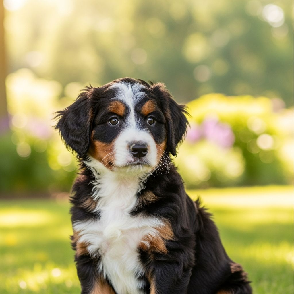 Bernedoodle Essentials: The Ultimate Guide to Care & Training Discover the charming Bernedoodle: a loving hybrid blending Bernese Mountain Dog loyalty with Poodle smarts for the ultimate family companion.