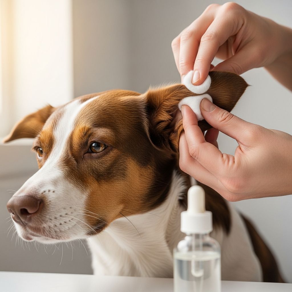 Safe, natural DIY ear cleaning solutions to keep your dog's ears healthy and infection-free.