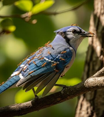 Discover the mysterious ways birds utilize ants for health and survival.