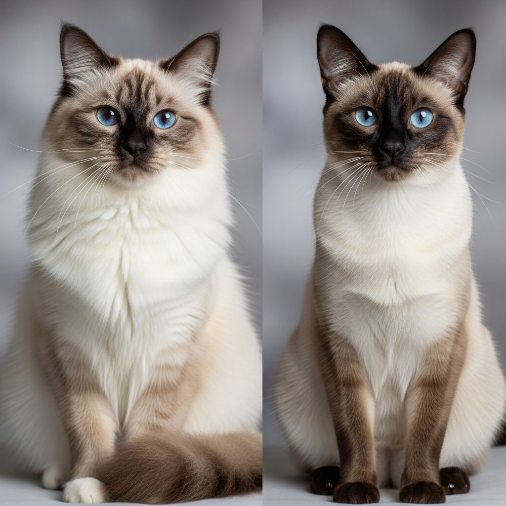 Birman Vs Siamese Cats: Key Insights To Choose Your Ideal Pet Discover key differences between Birman and Siamese cats in appearance, personality, care, and more to choose your ideal feline companion.