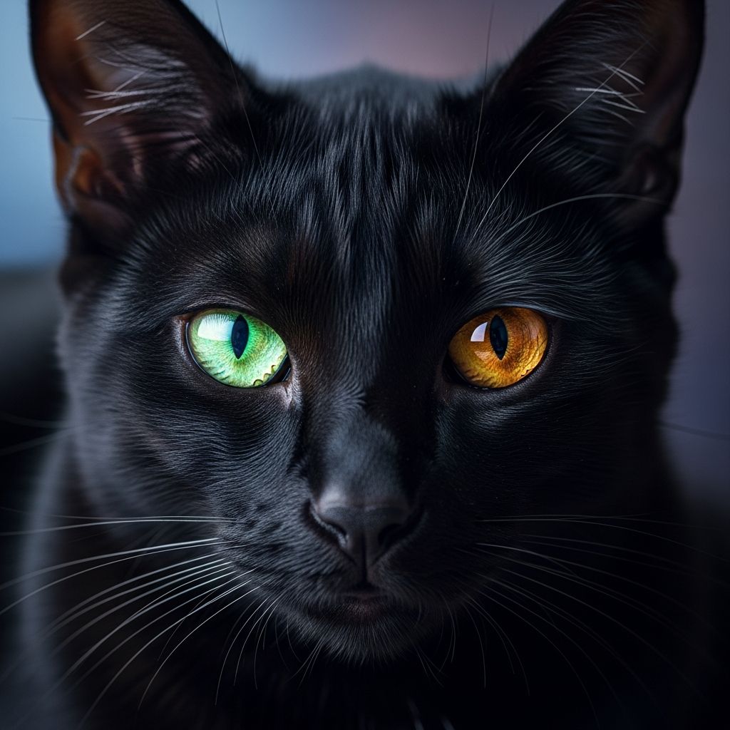 Discover why black cats have diverse eye colors and what genetics reveal about your feline friend.