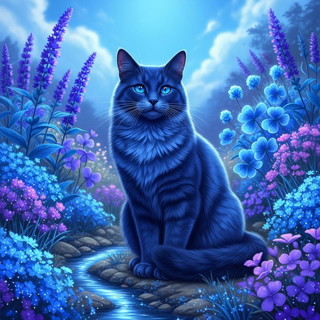 Discover 157 creative and unique blue cat names inspired by colors, nature, food, movies, and more for your bluish-gray feline friend.