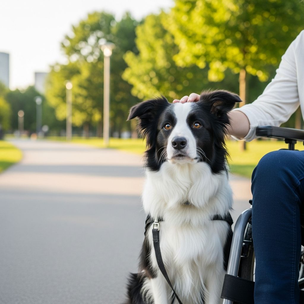 Discover if the intelligent Border Collie can excel as a service dog, exploring legal rules, training essentials, and breed-specific traits for success.