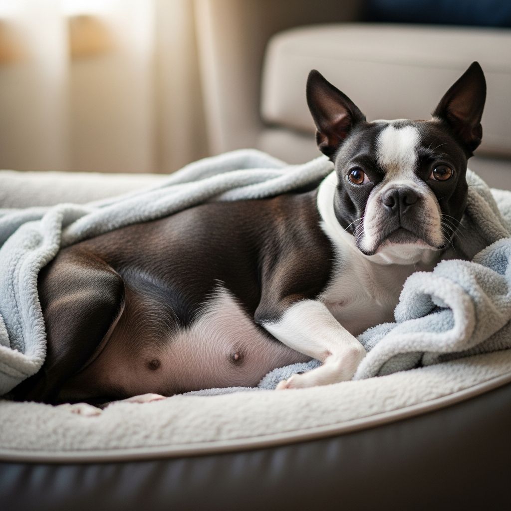 Comprehensive week-by-week insights into caring for your Boston Terrier during pregnancy, from early signs to safe delivery.